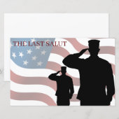 PAPIER LA DERNIÈRE SALUT (Devant / Derrière)