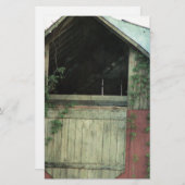 Papier La grange de lierre (Devant / Derrière)