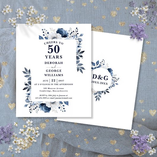 Papier La Marine Accueille À 50 Ans D'Invitation