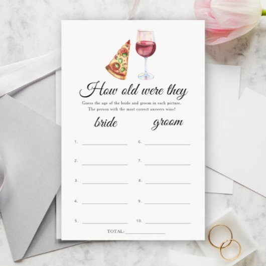 Papier La paire parfaite Quel âge avaient-ils de la natal