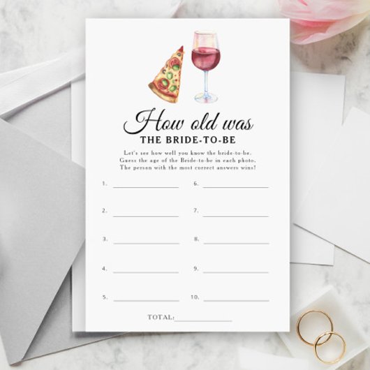 Papier La paire parfaite Quel âge avait la mariée pour êt