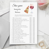 Papier La parfaite paire nuptiale douche Chaussure jeu