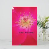 Papier La Rose Cosmique : la conception de la tromperie d (Debout devant)