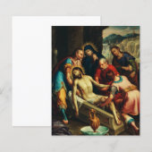 Papier La tombe du Christ Juan Rodríguez Juarez (Devant / Derrière)