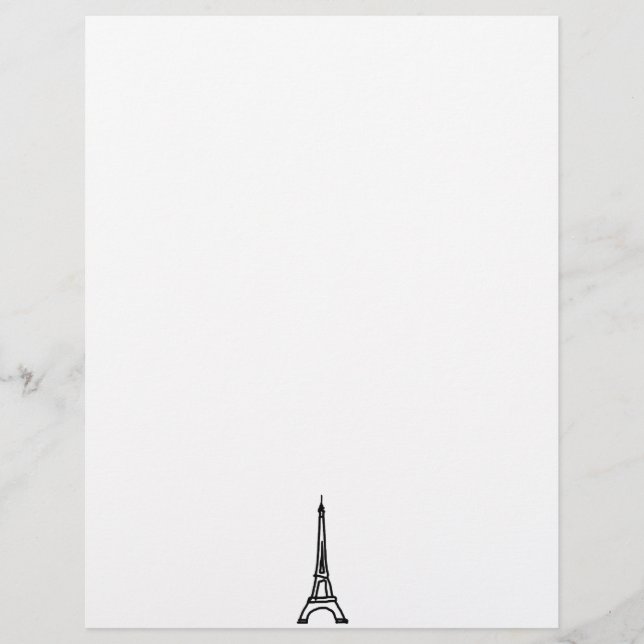 Papier La Tour Eiffel (Devant)