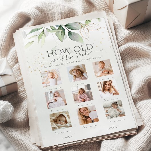 Papier La verdure Comme L'Âge Était Le Jeu De Fête des ma