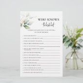 Papier La verdure qui connaît la mariée meilleur jeu (Debout devant)