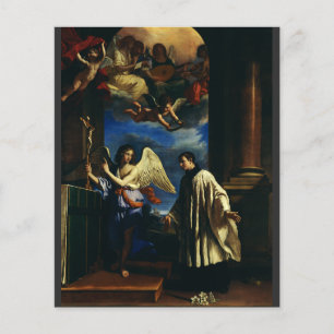 Papier La Vocation de Saint Aloysius Luigi Gonzaga