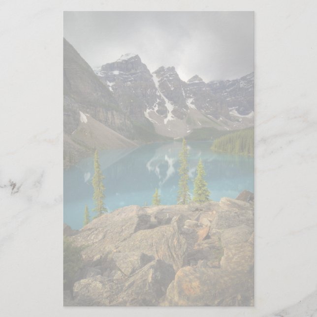Papier Lac Moraine Canada (Devant)