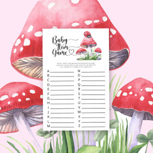 Papier Ladybug - Baby Item Game. Jeu baby shower