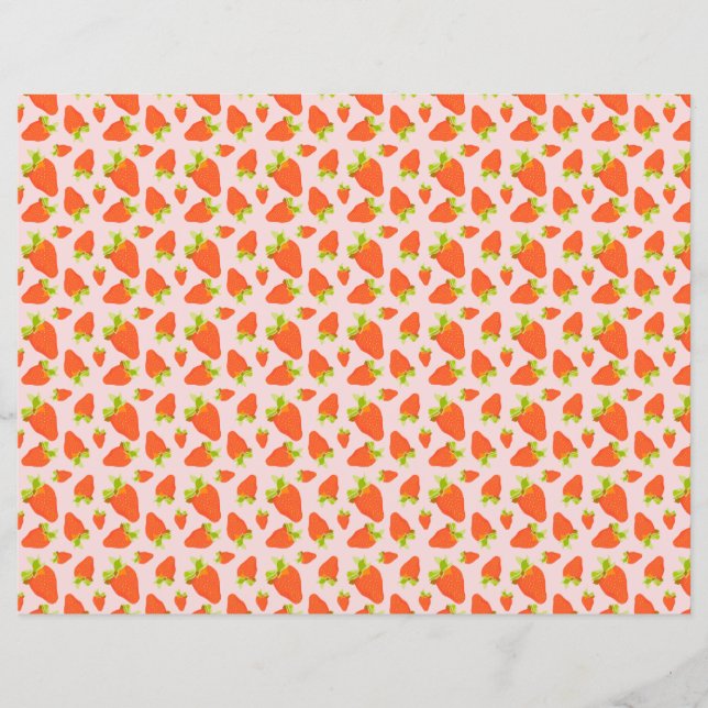Papier Lait de fraise (Devant)