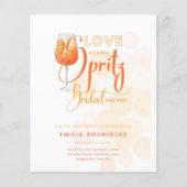 Papier L'amour à la première Fête des mariées orange mode (Devant)