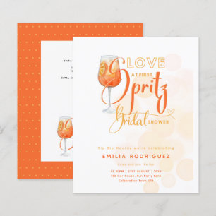 Papier L'amour à la première Fête des mariées orange mode