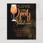 Papier L'amour à la première Fête des mariées orange mode (Devant)