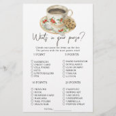 Papier L'amour brasse Ce qui est dans votre jeu de bourse (Devant)