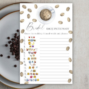 Papier L'amour brasse la douche nuptiale émoticônes