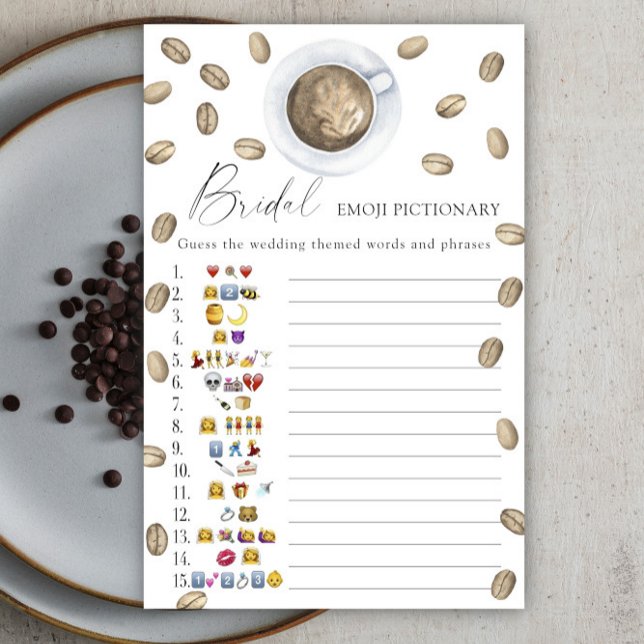 Papier L'amour brasse la douche nuptiale émoticônes (Créateur téléchargé)