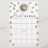 Papier L'amour brasse la douche nuptiale jeu de bingo (Devant)