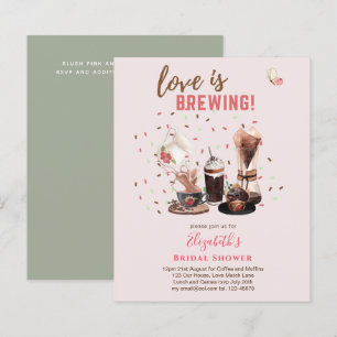 Papier L'amour brasse la FÊTE DES MARIÉES Café Muffins IN