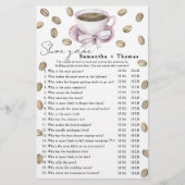 Papier L'amour brasse nuptiale douche jeu de chaussures (Devant)