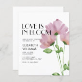 Papier L'amour BUDGET est dans la Fête des mariées modern (Devant / Derrière)