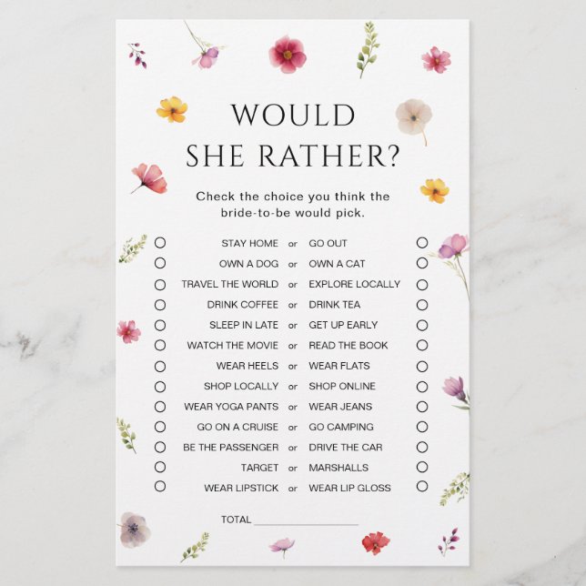 Papier L'amour dans la Fête des mariées en fleur Voudrait (Devant)