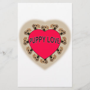 Papier L'amour des chiots