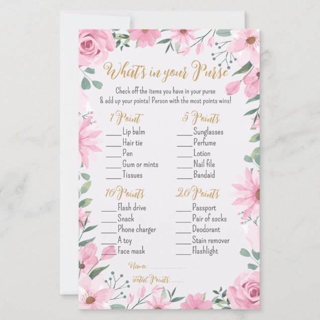 Papier L'amour est dans la douche en fleur Ce qu'il y a d (Devant)