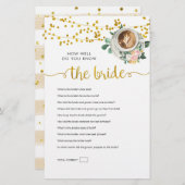 Papier L'amour est en train de brasser Comment bien conna (Devant / Derrière)