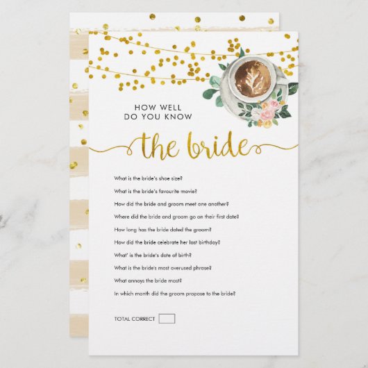 Papier L'amour est en train de brasser Comment bien conna (Devant / Derrière)