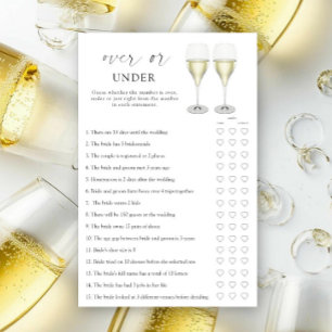 Papier Lancement du Champagne Enterrement de vie de jeune