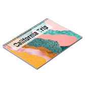 Papier landschap, gescheurd, gescheurde randen, gr notitieboek (Linkerzijde)