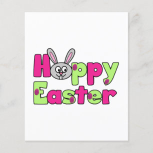 Papier Lapin de Pâques Joyeux Oeufs de Pâques