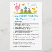 Papier Lapin rose drôle Comme vous connaissez bien le bab (Devant)