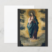 Papier L'Art de la radiance céleste de l'Immaculée Concep (Devant / Derrière)