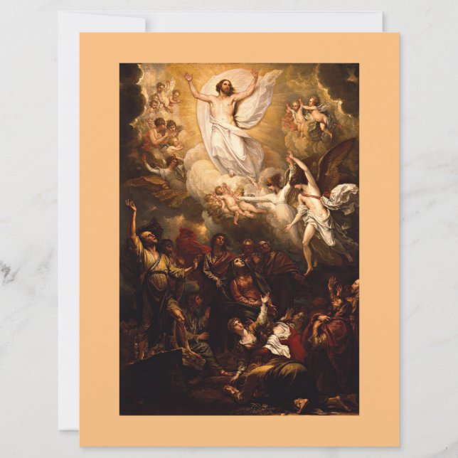 Papier L'Ascension de Benjamin West (Devant)