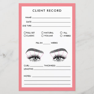 Papier Lash Client Record Ajouter un logo