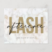 Papier Lash Extension Instructions de soins postérieurs C (Devant)