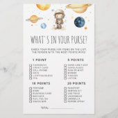 Papier L'astronaute Auter Space Ce qui est dans votre jeu (Devant)