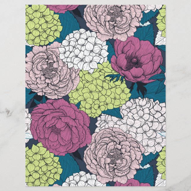 Papier Latspring garden (Devant)