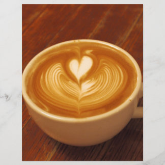 Papier Latte Art Coffee Love
