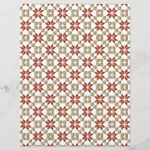 Papier Latvian Morning SUN motif géométrique IX