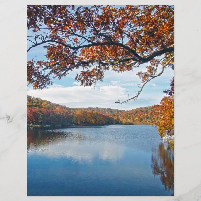 Papier L'automne au lac Killarney (Devant)