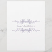 Papier Lavender 'Pass the Poem' Bridal Shower Game (Dos)