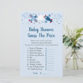 Papier L'Avion Stars Devinez Le Jeu Baby shower Prix (Debout devant)