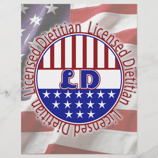 Papier LD Dietitian PATRIOTIC (Devant)