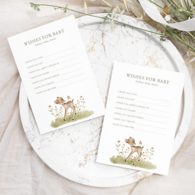 Papier Le Baby shower de forêt de Woodland veut pour le j (Créateur téléchargé)