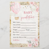 Papier Le ballon d'air n'est-elle pas des prédictions enn (Devant)