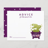 Papier Le bébé brasse des conseils d'Halloween pour la ca (Devant / Derrière)