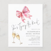 Papier Le Budget Attache La Fête des mariées De La Bow Ro (Devant)